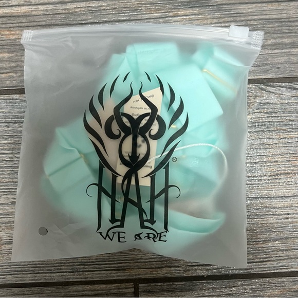 NWT Free People We Are HAH Strung Out Garter Brite Baby Blue OS XS S M L XL - Picture 3 of 9